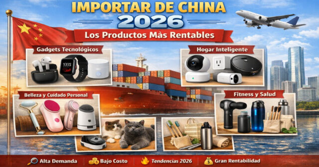 Importar de China 2026: Los Productos Más Rentables