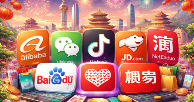 Las mayores plataformas online de China