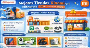 Mejores Tiendas Xiaomi en AliExpress 2026: Guía de Compra Segura Mejores Tiendas Xiaomi en AliExpress 2026: Guía de Compra Segura