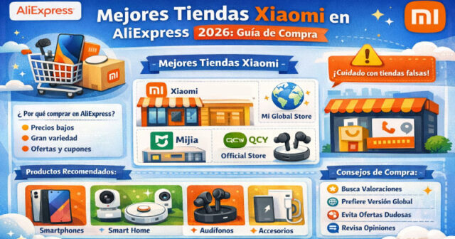 Mejores Tiendas Xiaomi en AliExpress 2026: Guía de Compra Segura