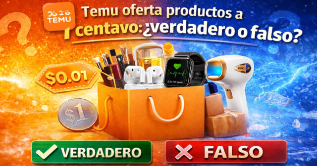 ¿Temu a 1 centavo es real o estafa? La verdad que nadie te cuenta
