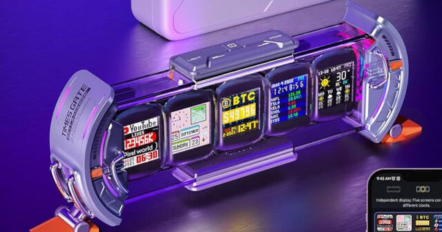 El Divoom Times Gate es mucho más que un reloj digital El Divoom Times Gate es mucho más que un reloj digital